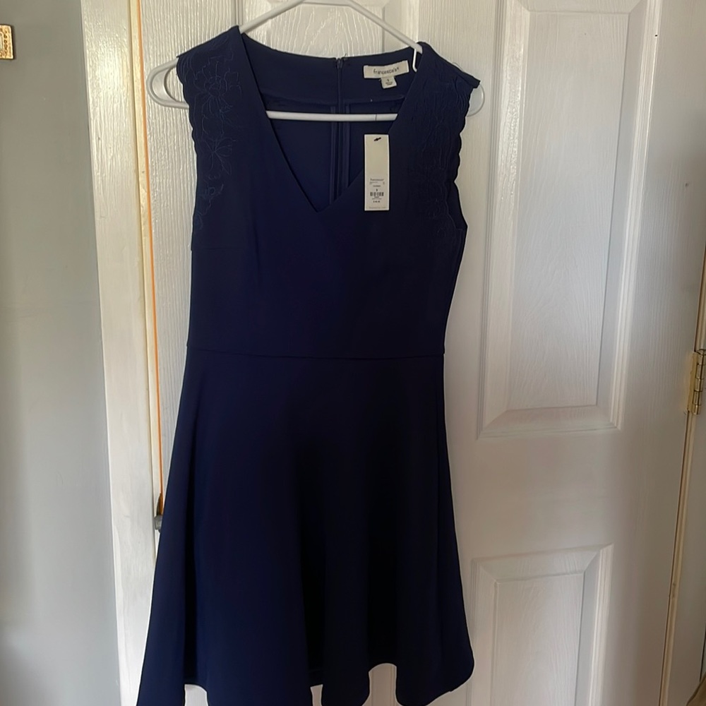 NTW-Francesca’s Navy Dress